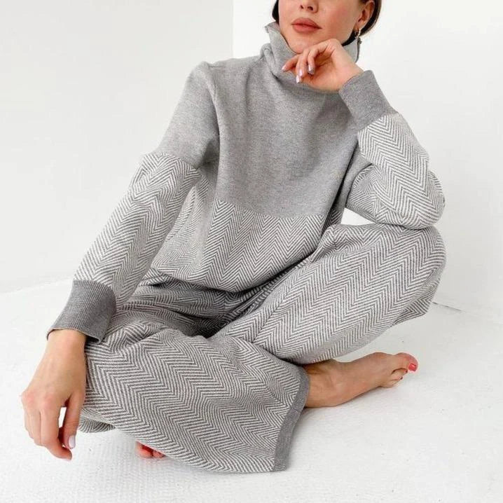 Dames Tweedelige Set Zigzag