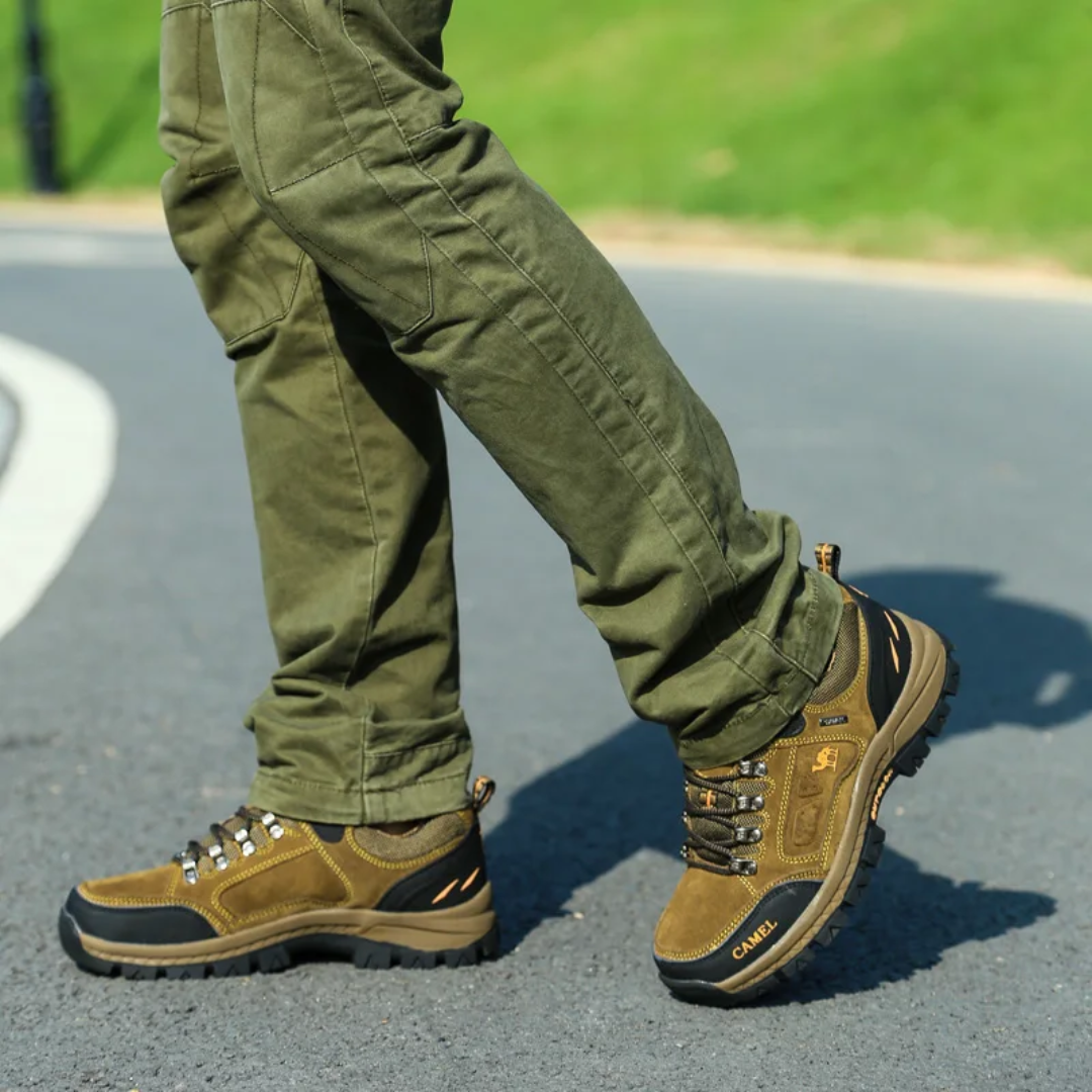 Heren waterproof hiking shoes breathable