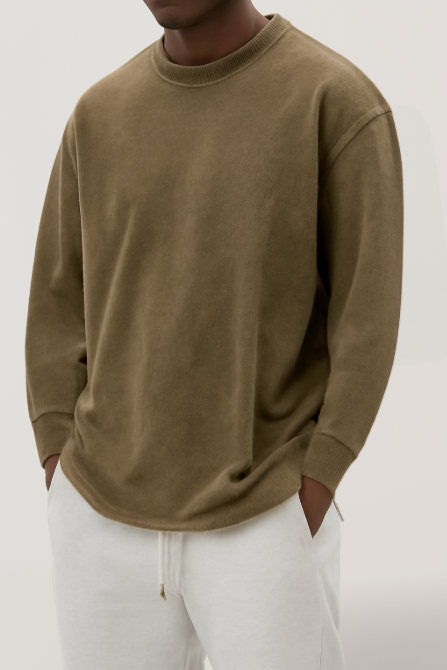 Heren Oversized Trui Relaxed Fit