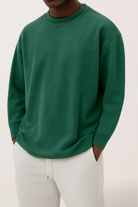 Heren Oversized Trui Relaxed Fit