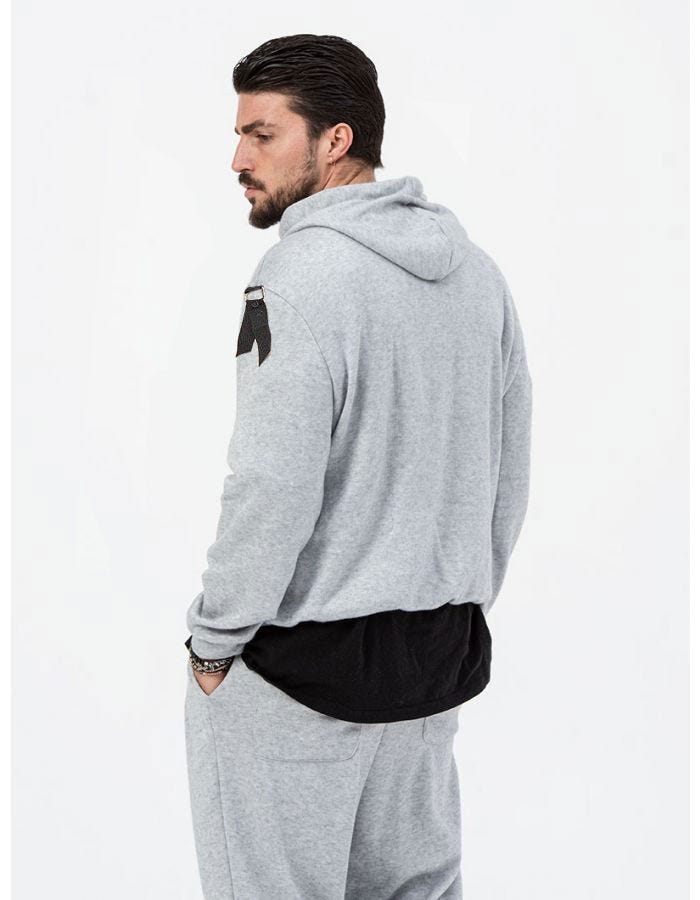 Heren Oversized Hoodie Met Subtiele Details
