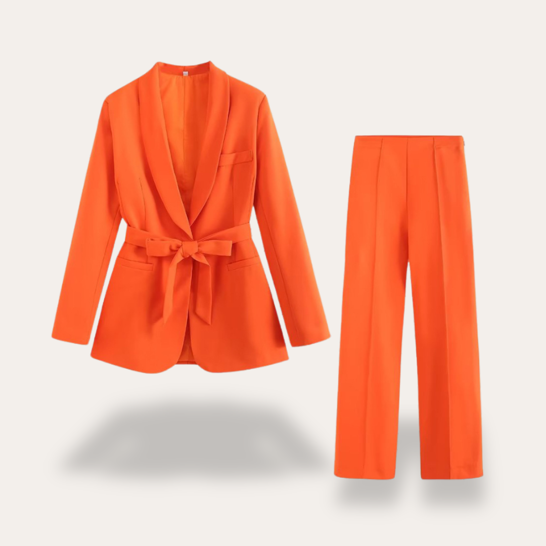 Dames Elegant Getailleerd Pak