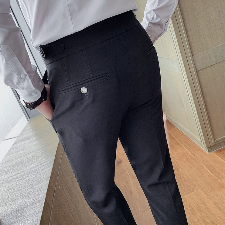 Heren Casual Broek in Zwart