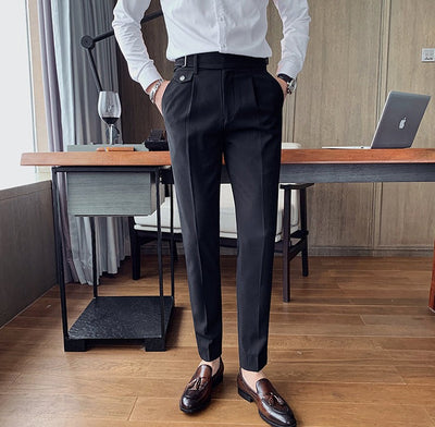 Heren Casual Broek in Zwart