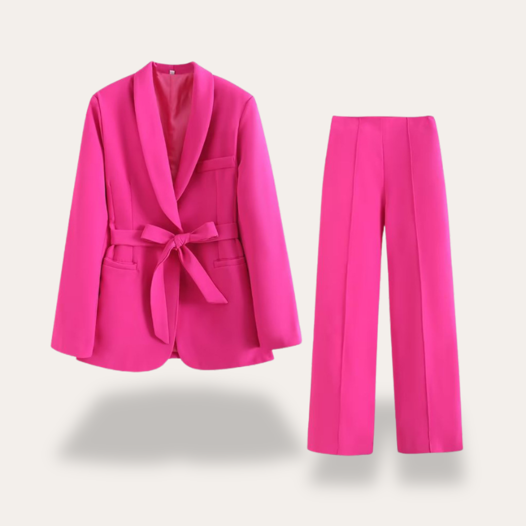 Dames Elegant Getailleerd Pak