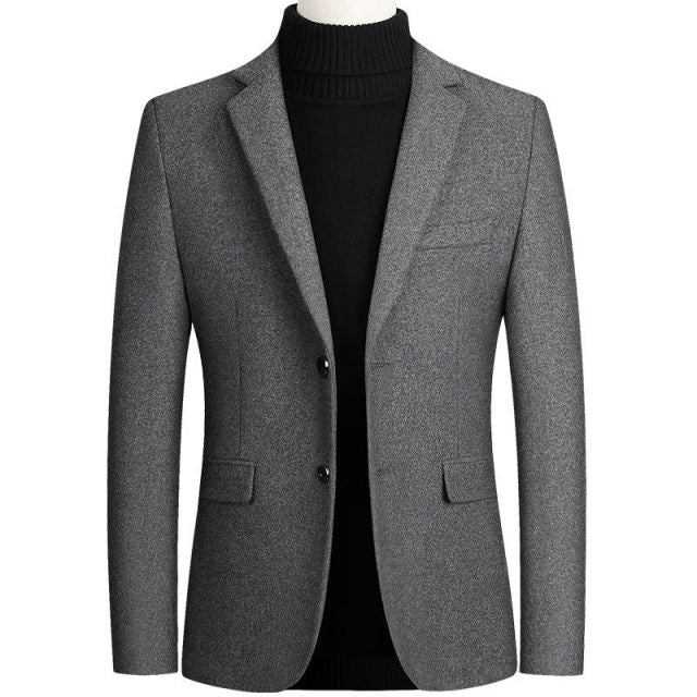 Heren Smart Casual Blazer met Een Luxe Uitstraling