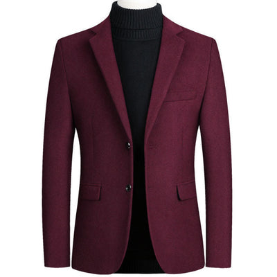 Heren Smart Casual Blazer met Een Luxe Uitstraling
