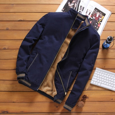 Heren Herfst Bomberjack Trendy