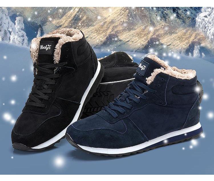 Heren Winterlaarzen Modern En Comfortabel