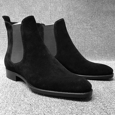 Heren Suède Laarzen Minimalistisch Design