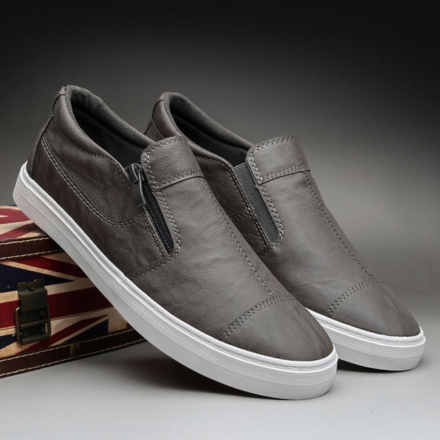 Heren Britse Leren Schoenen met Klassiek Design