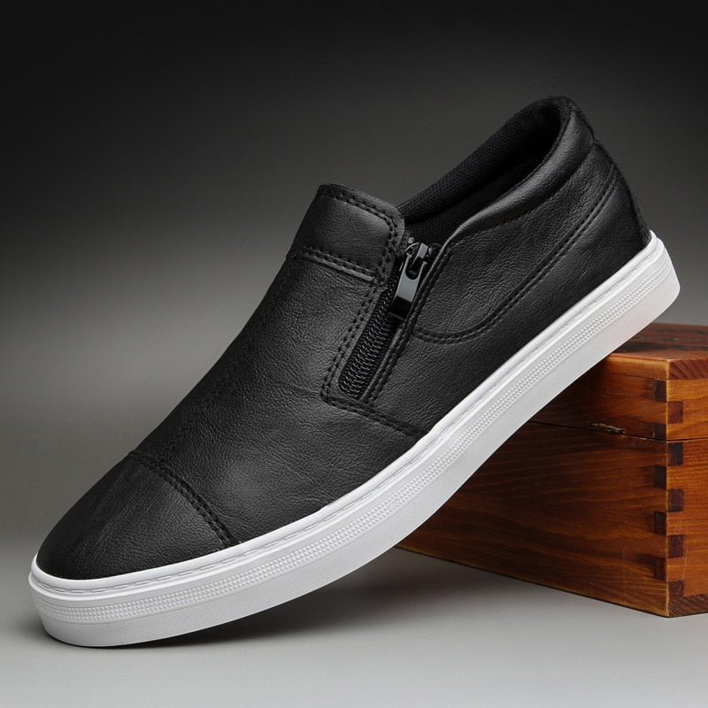 Heren Britse Leren Schoenen met Klassiek Design