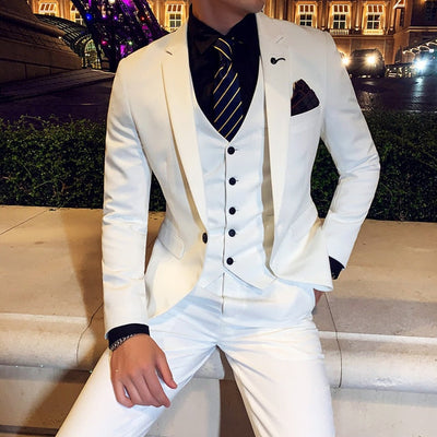 Men's 3 Piece Suit in Britse Stijl