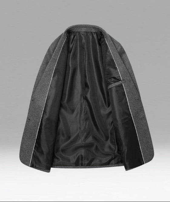 Heren Smart Casual Blazer met Een Luxe Uitstraling