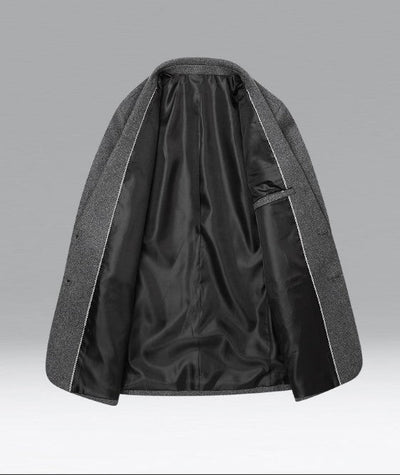 Heren Smart Casual Blazer met Een Luxe Uitstraling