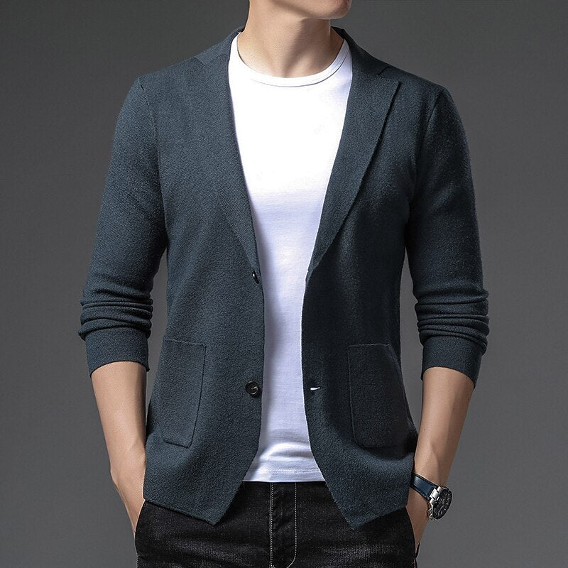 Heren Slim Fit Jas Casual Elegant