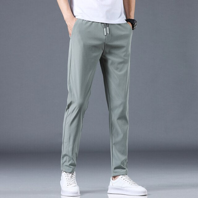 Heren Slim Fit Broek Casual