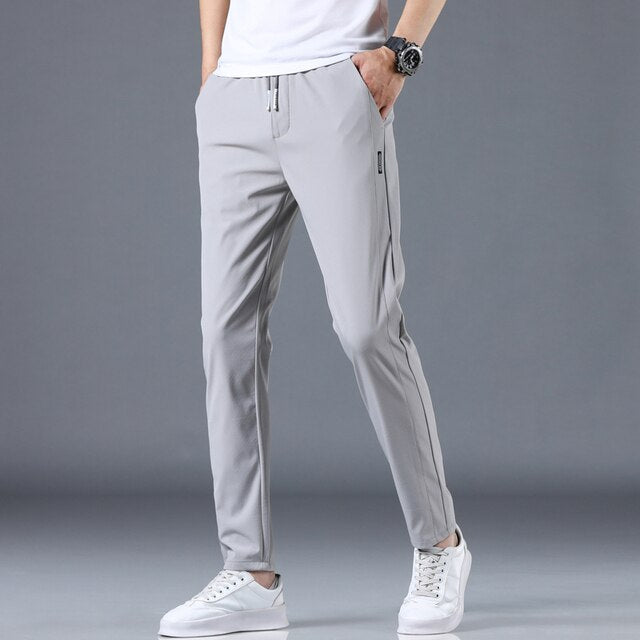 Heren Slim Fit Broek Casual