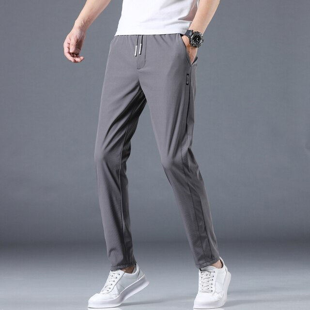 Heren Slim Fit Broek Casual