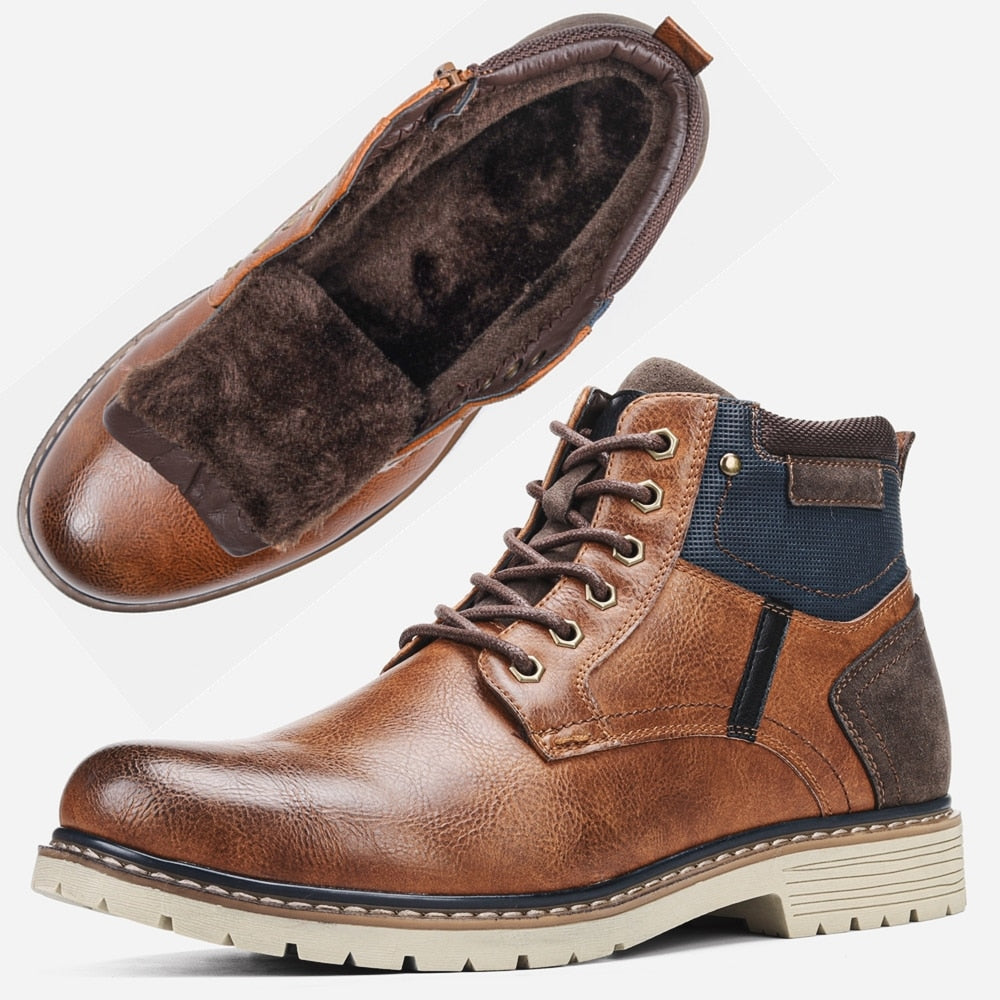 Heren Winterlaarzen met Klassiek Design