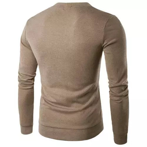 Heren cardigan sweater in zachte knit