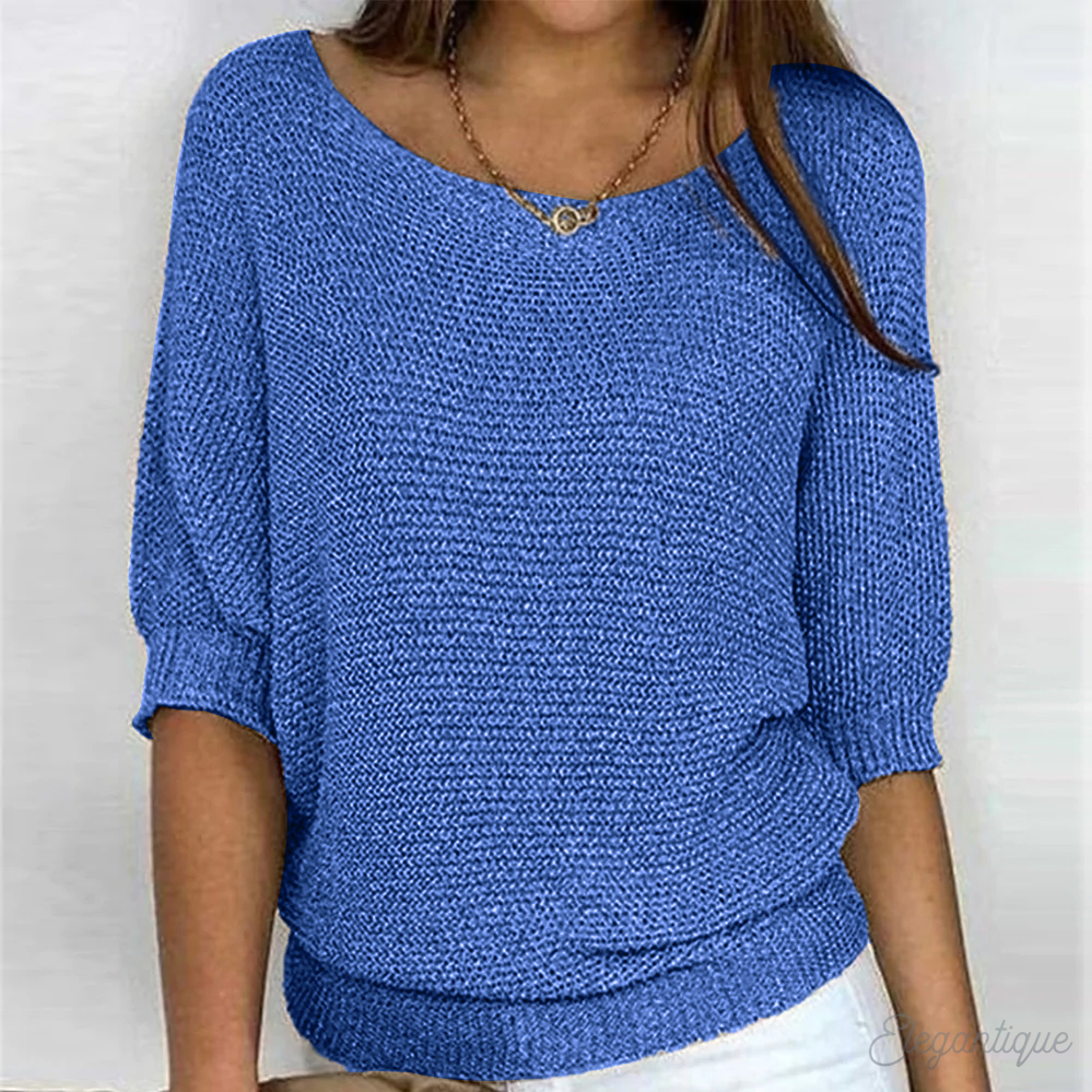 Dames Gebreide Trui Relaxed Fit