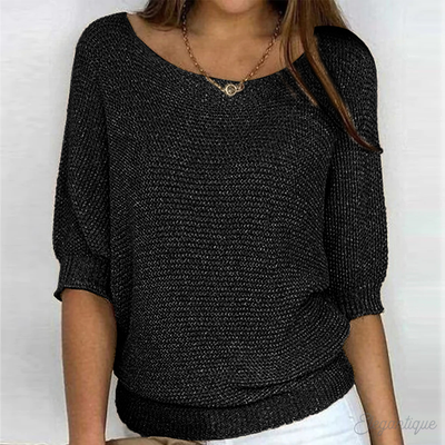 Dames Gebreide Trui Relaxed Fit