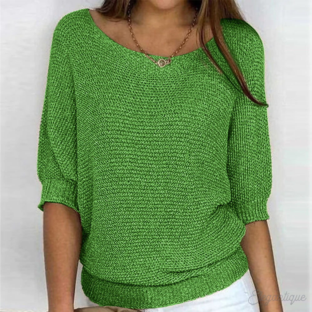 Dames Gebreide Trui Relaxed Fit