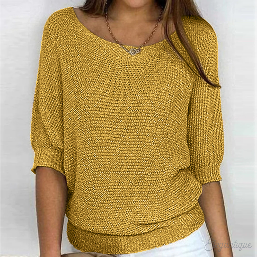Dames Gebreide Trui Relaxed Fit