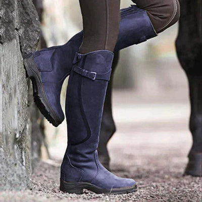 Dames Leren Rijlaarzen Elegant