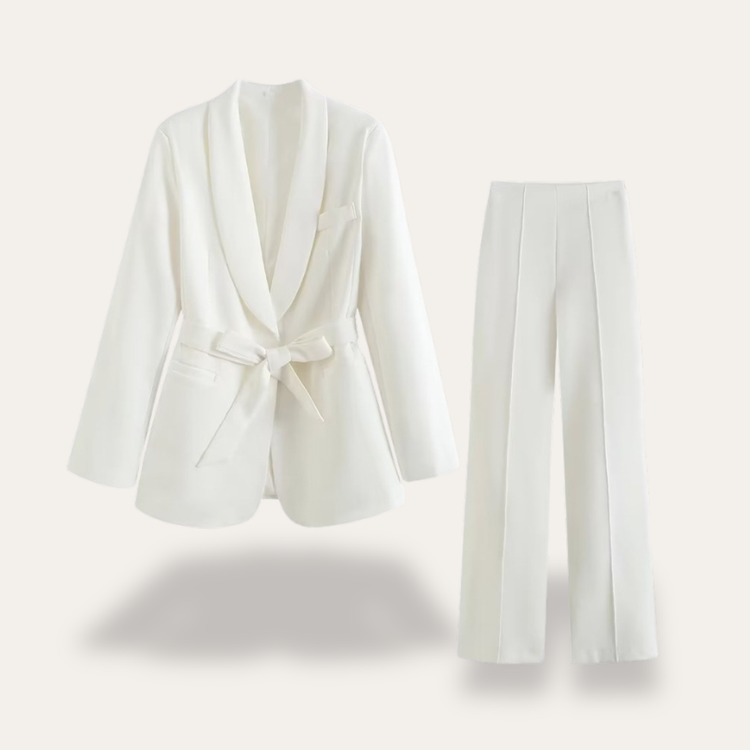 Dames Elegant Getailleerd Pak