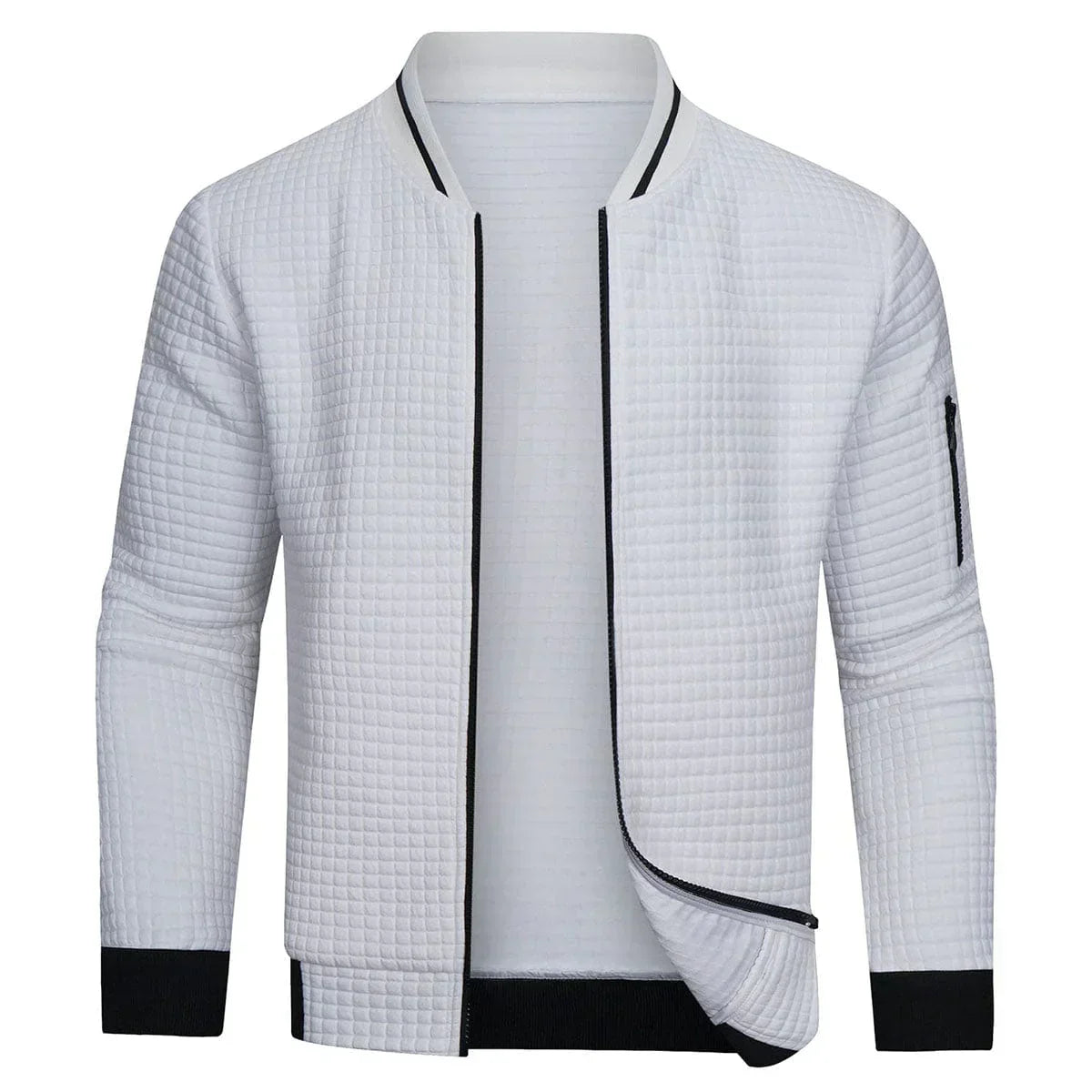 Heren Pullover Met Ritsdetail